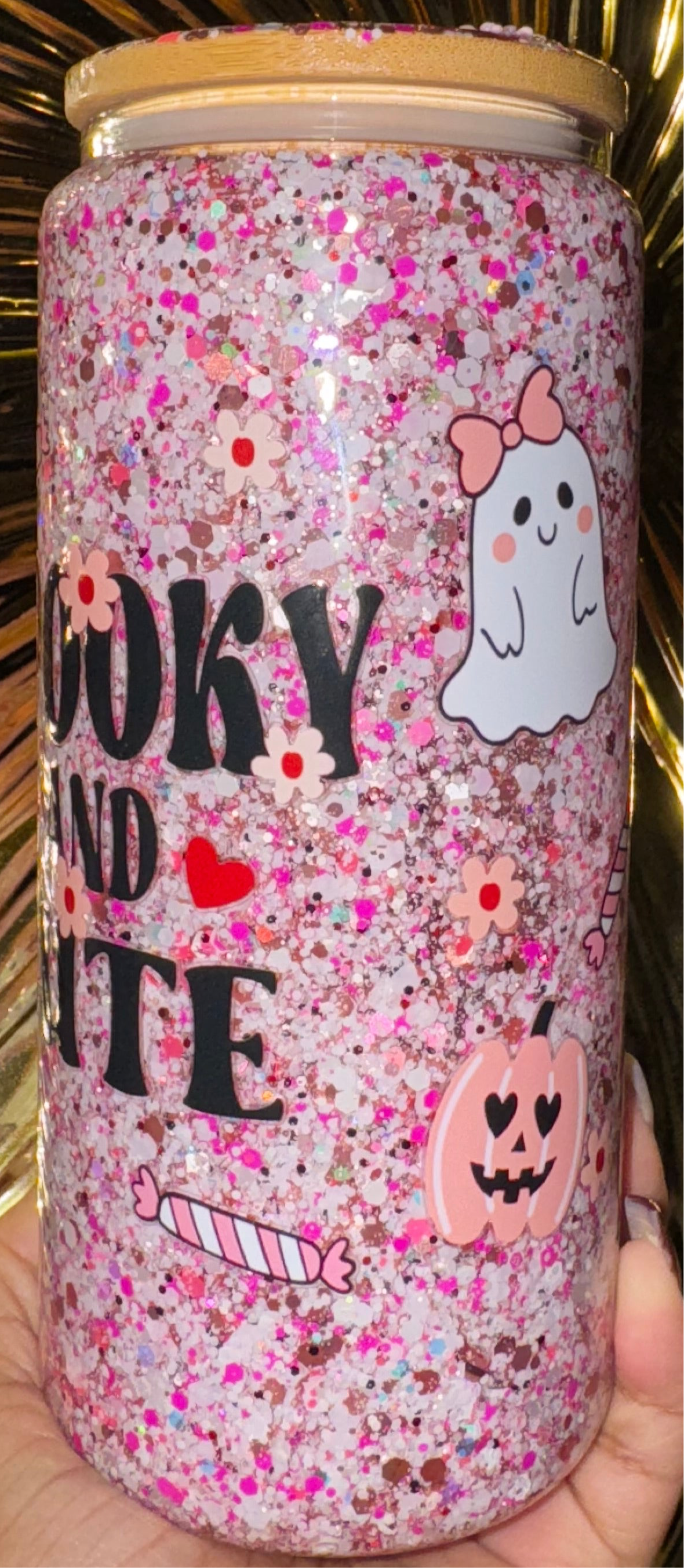 Spooky And Cute (Comes with custom lid)