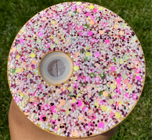 Custom Glitter lids