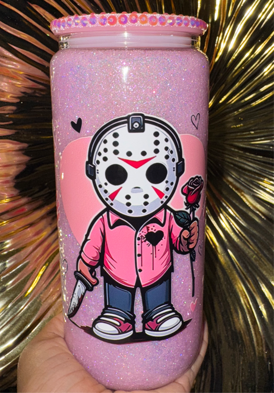 Fine glitter Halloween cup